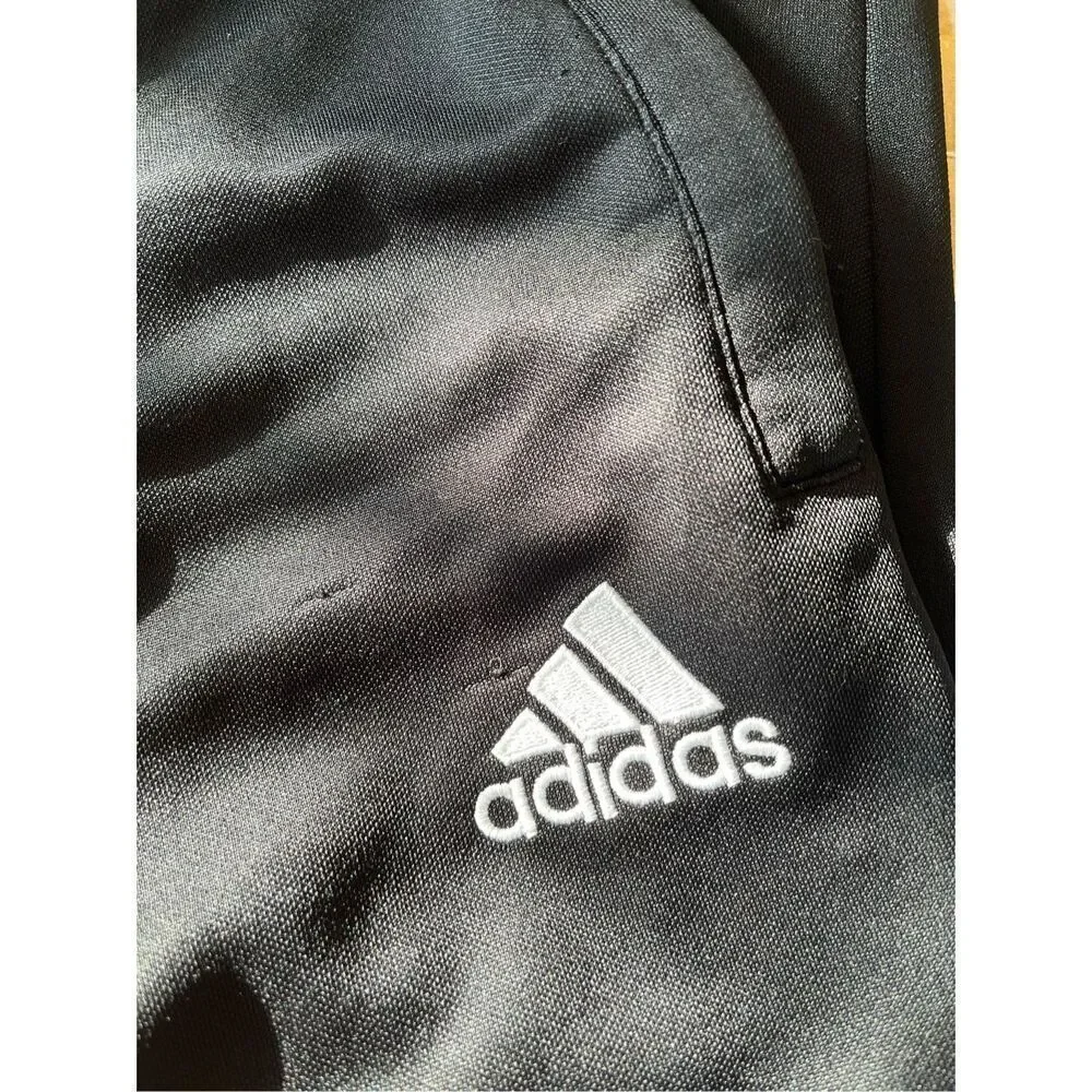 Adidas black sports pant size small
